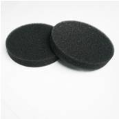 Lot de 2 filtres mousse rond D.130mm pour aspirateur Rowenta Artec 2, RO4111 à RO 4232, RS-RT2241