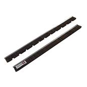 Jeu de 2 bandes brosse en crin de cheval pour suceur d aspirateur en plastique de largeur 30cm