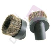 BROSSE MEUBLE RONDE EN CRIN DE CHEVAL D.32MM