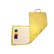 FRANGE DE DEPOUSSIERAGE JAUNE 40cm pour support velcro