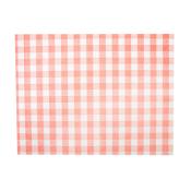SET DE TABLE PAPIER 30X40 décor VICHY ROUGE lot de 200