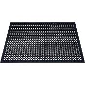 TAPIS CAILLEBOTIS COUTCHOUC BORDS BISEAUTES 60X80 CM