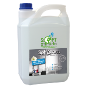 KIT SOFT GLASS Nettoyant vitres 5l + vapo 750ml + microfibre offert