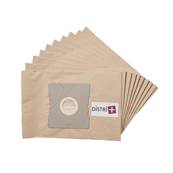 Sac aspirateur compatible avec SAMSUNG RC592, RC595, RC596, RC599, RC600, RC700, EASY - ALASKA : BS1230, VC2030 - BEKO : BKS1203. - pochette de 10 sacs papier
