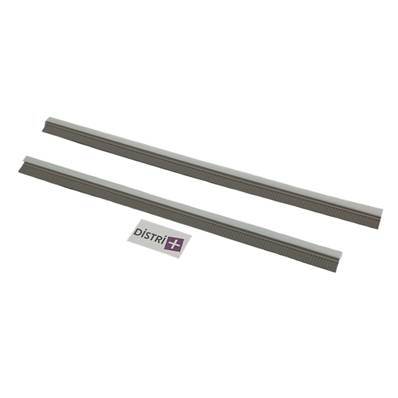 Jeu de 2 bandes caoutchouc pour suceur d aspirateur en métal WESSEL-WERK de largeur 45cm