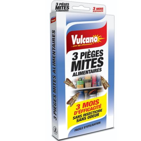 PIEGES ANTI-MITES ALIMENTAIRES VULCANO (x3)