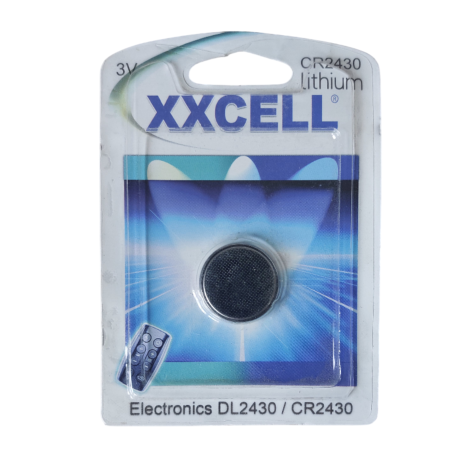 PILE CR2430 LITHIUM XXCELL