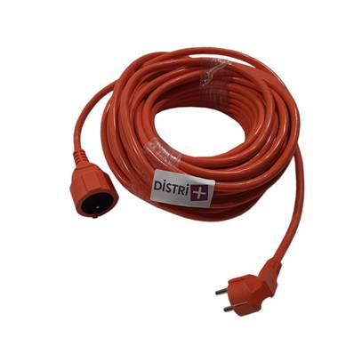 RALLONGE PROLONGATEUR ORANGE H05VVF 3*2.5 - LONGUEUR 25M