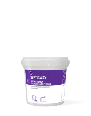 SEPTICWAY biotraitement des fosses 1KG