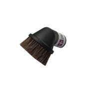 BROSSE MEUBLE OVALE ARTICULEE EN CRIN DE CHEVAL D.32MM