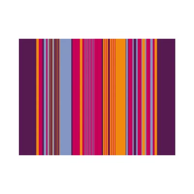 SET DE TABLE PAPIER 30X40 décor AUBERGINE lot de 500