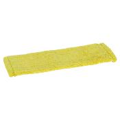 FRANGE DEPOUSSIERAGE JAUNE VELCRO 43x15cm