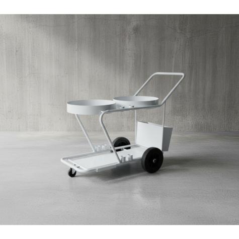 CHARIOT DOUBLE SAC POUBELLE