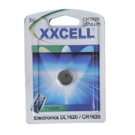 PILE CR1620 LITHIUM XXCELL
