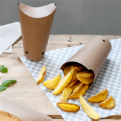 GOBELET A FRITE AVEC FERMETURE