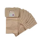 Sac aspirateur compatible avec PHILIPS : HR6930, AMSTERDAM, P42 à P59,... - CODIAC : 105 - ELITE : BS850 - La pochette de 10 sacs papier
