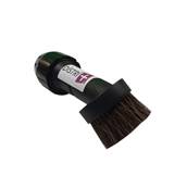 Brosse meuble ronde en crin de cheval universel pour aspirateur allant sur des tubes de diamètre 30 à 37mm - Largeur 8 CM