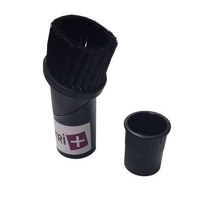 Brosse meuble ovale articulée universelle pour aspirateur allant sur des tubes de diamètre 32 ou 35 mm - Largeur 12cm