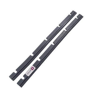Jeu de 2 bandes caoutchouc pour suceur aspirateur en plastique avec sortie droite de largeur 40cm (notre référence 20238D400BC) - Alternative pour GHIBLI 6511215