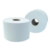 PAPIER WC   12  RLX  MINI JUMBO 175m 2plis lisse blanc ECOLABEL