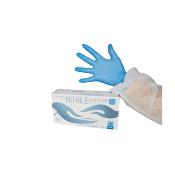 GANTS NITRILE BLEU NON POUDRE BOITE DE 100