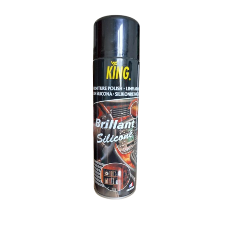 AEROSOL DEPOUSSIERANT BRILLANT SILICONE 500ML KING