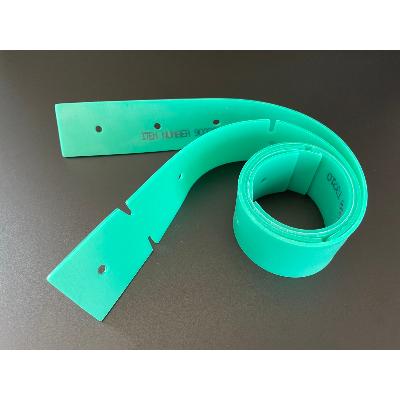 JEU DE LAMELLES POLYRETHANE VERTE pour AUTOLAVEUSE TTB1840NX