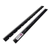 Jeu de 2 bandes brosse pour suceur d aspirateur en métal WESSEL-WERK de largeur 37cm