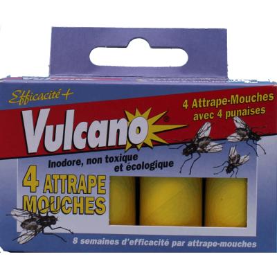 RUBAN ATTRAPE MOUCHE X4 VULCANO