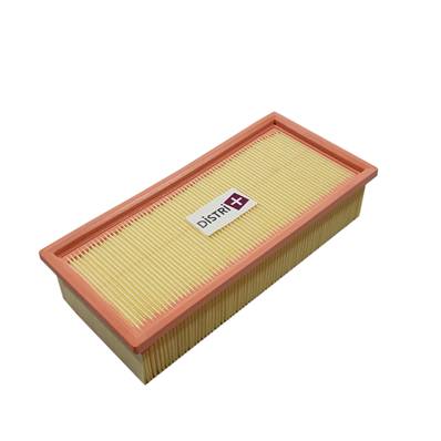 Filtre plissé plat en cellulose compatible pour aspirateur Karcher NT65/2, NT72/2, NT75/2, 69042830, 6.904-283.0 - Lot de 1 filtre