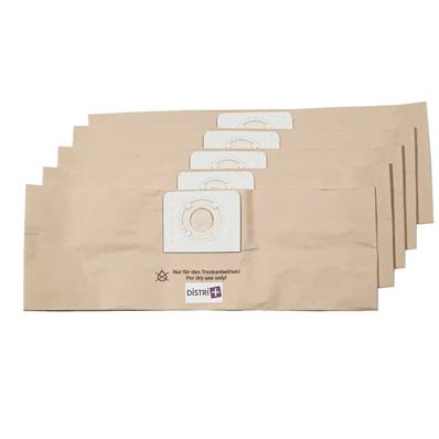 Sac aspirateur compatible avec HOOVER S4434, S4436 - KARCHER 6.907-469.0, 69074690, NT20/1 AP - La pochette de 5 sacs papier