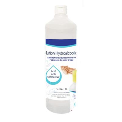 SOLUTION HYDROALCOOLIQUE 1 Litre bouchon clapet