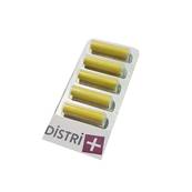 Baguettes aromatiques parfum Citron (jaune) - Blister de 5 sticks
